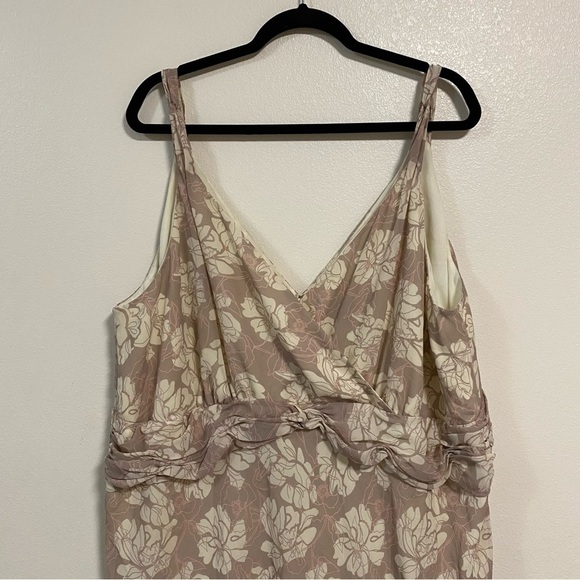 Lane Bryant Sleeveless MIDI Floral print Dress Size 26 - Picture 3 of 12
